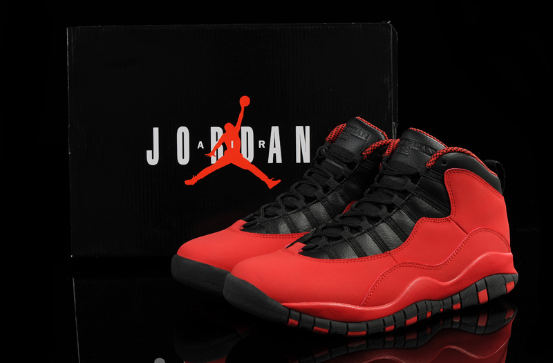 Air Jordan 10 Mens Shoes Aaa Red/Black Online